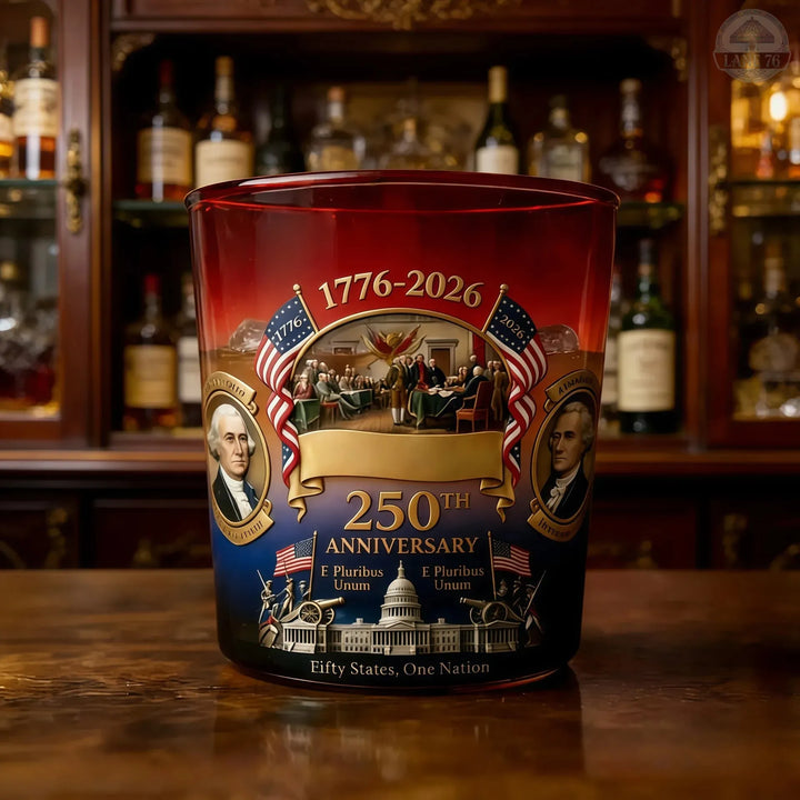 250th Anniversary Whiskey Decanter & Glass Set