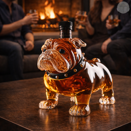 Whiskey Decanter - Bulldog Edition