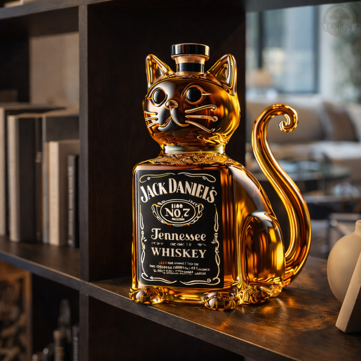 Whiskey Decanter - Cat Edition