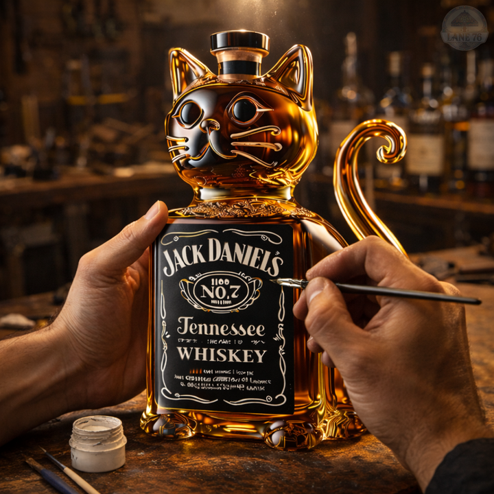 Whiskey Decanter - Cat Edition