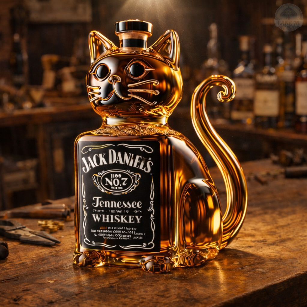Whiskey Decanter - Cat Edition