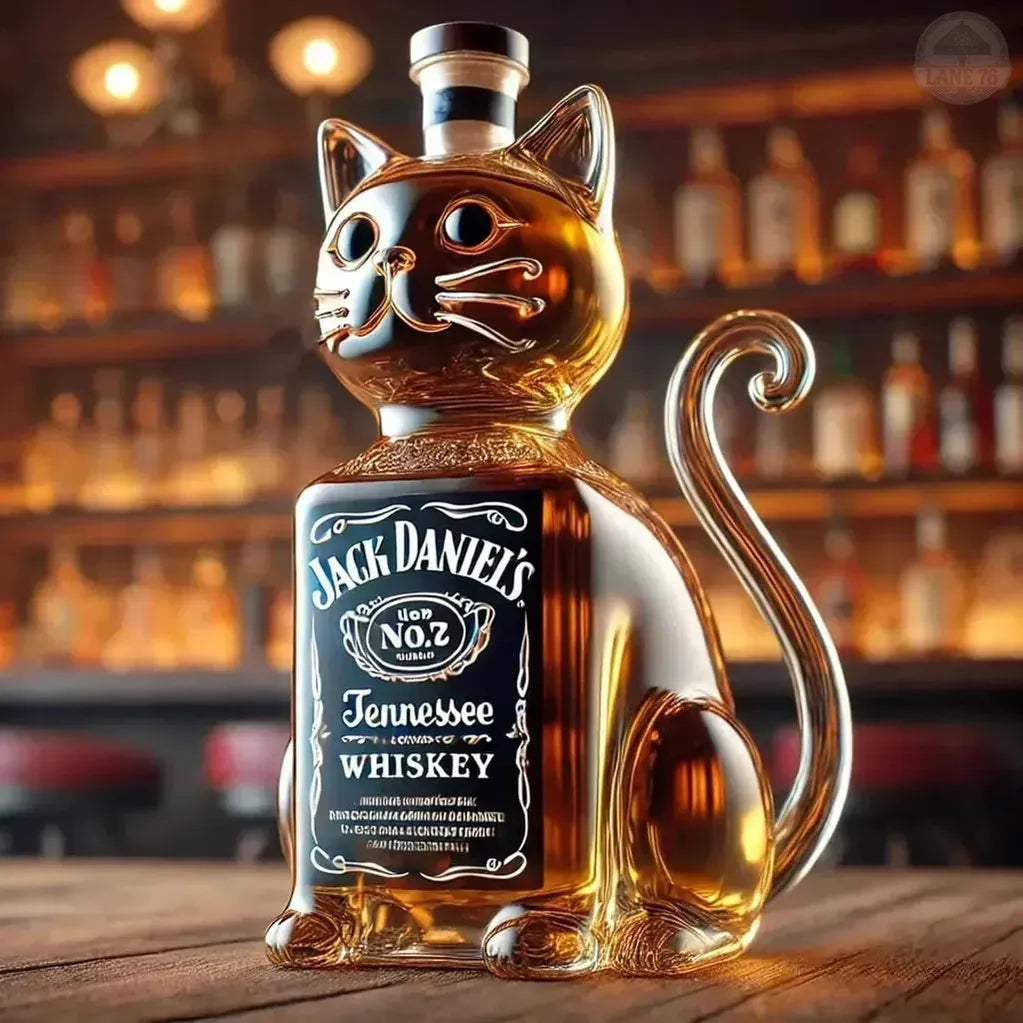 Whiskey Decanter - Cat Edition