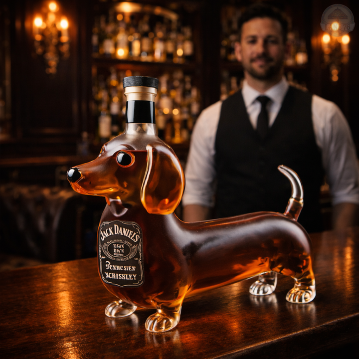 Whiskey Decanter - Dachshund Edition