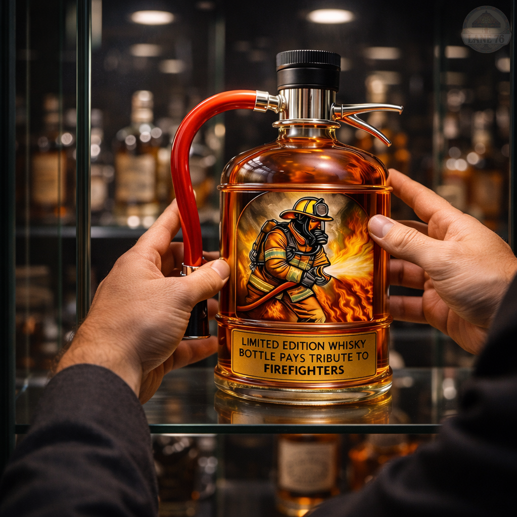 Whiskey Decanter - Fire Extinguisher Edition