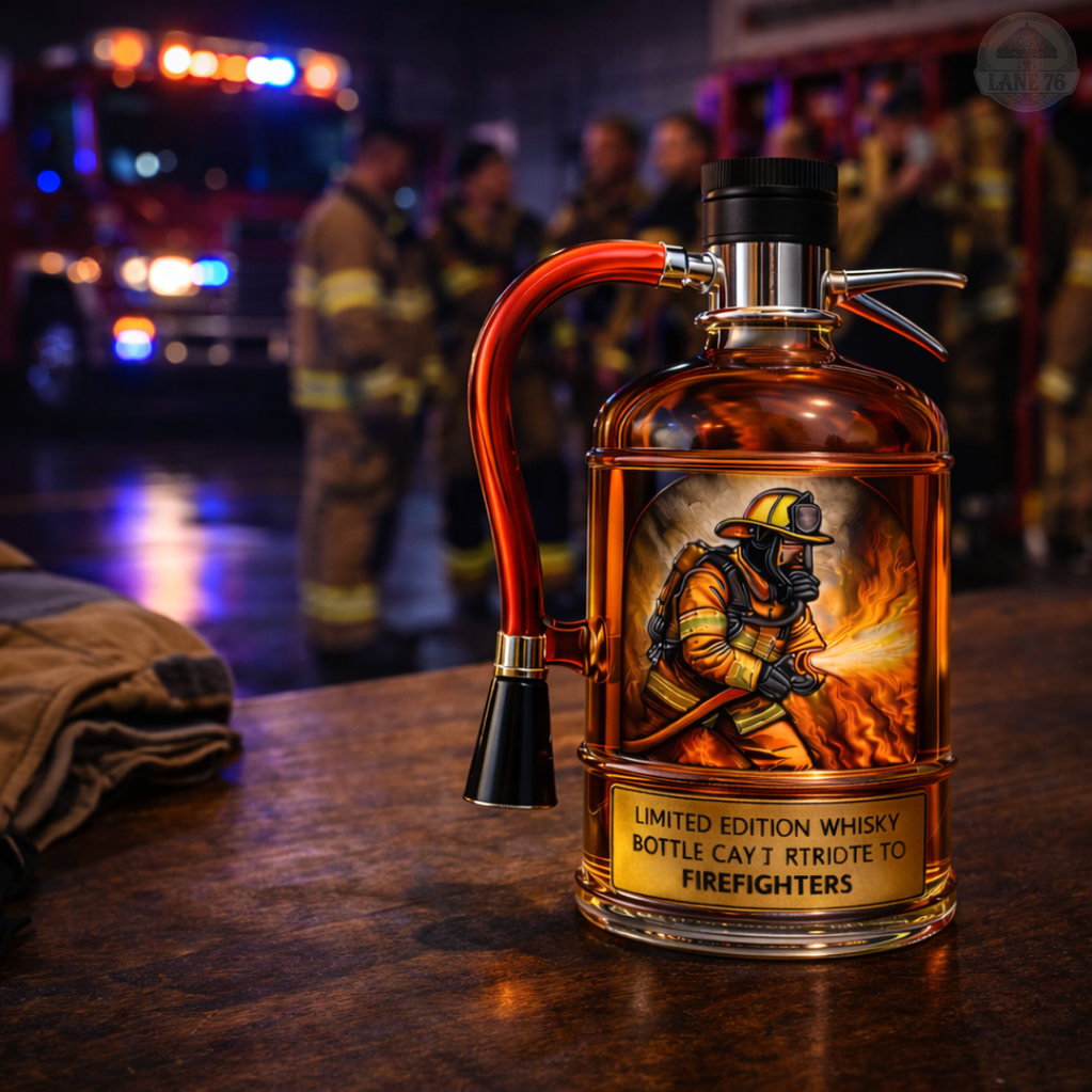 Whiskey Decanter - Fire Extinguisher Edition