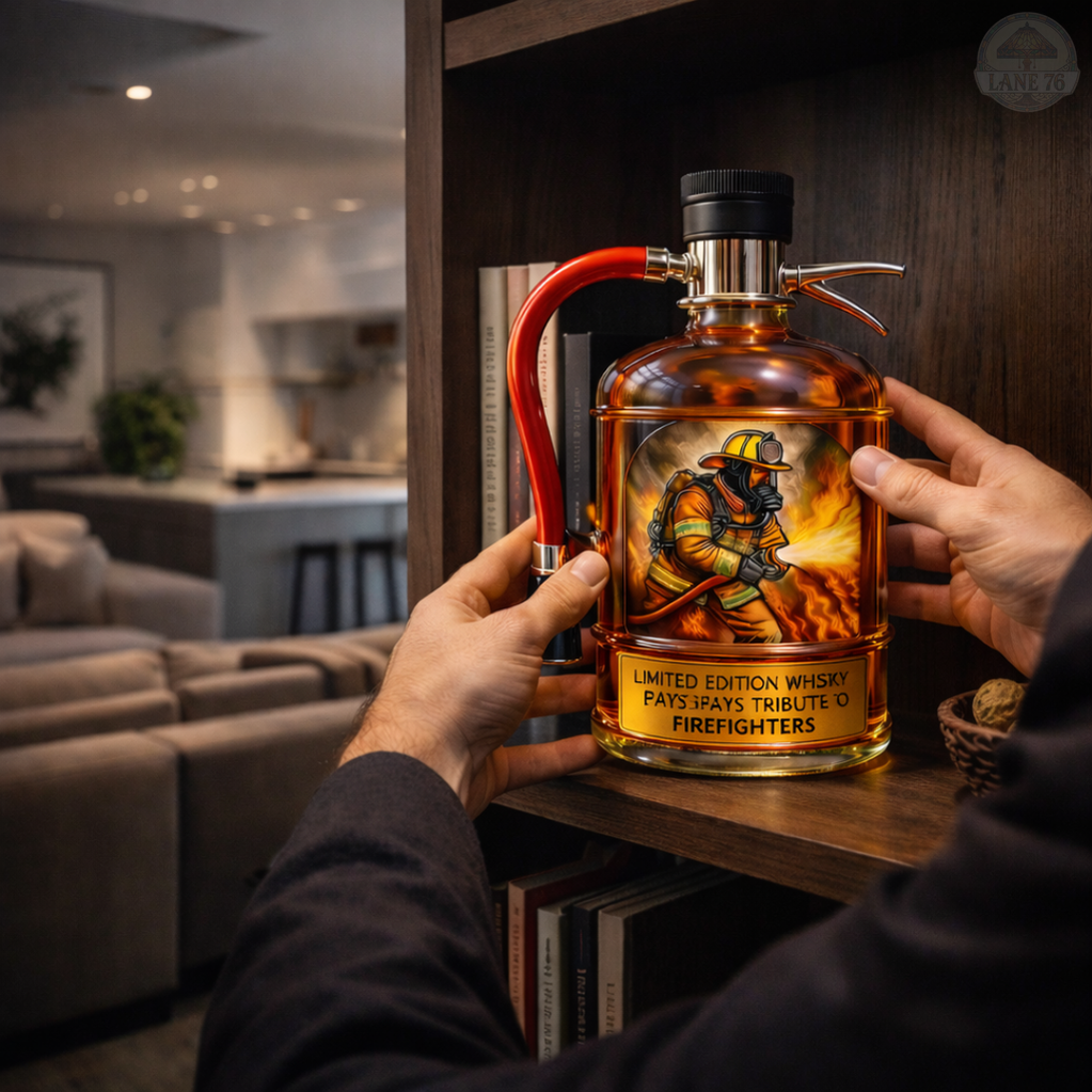 Whiskey Decanter - Fire Extinguisher Edition