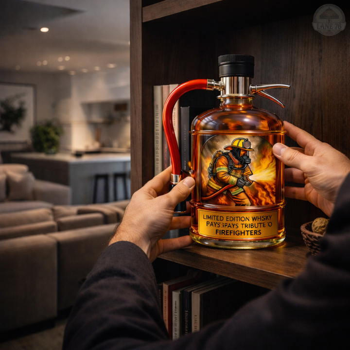 Whiskey Decanter - Fire Extinguisher Edition