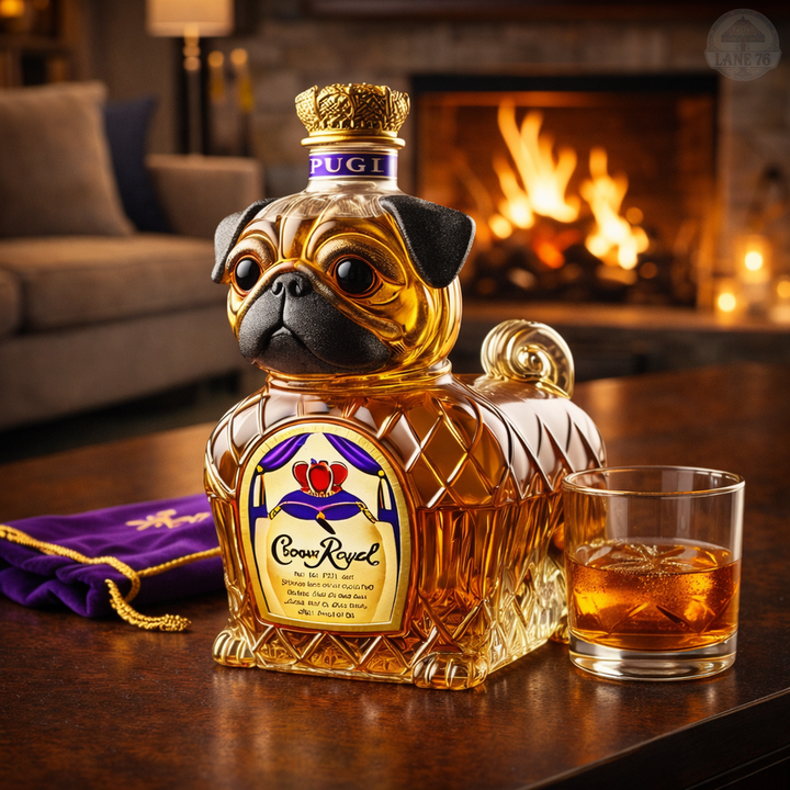 Whiskey Decanter - French Bulldog Edition