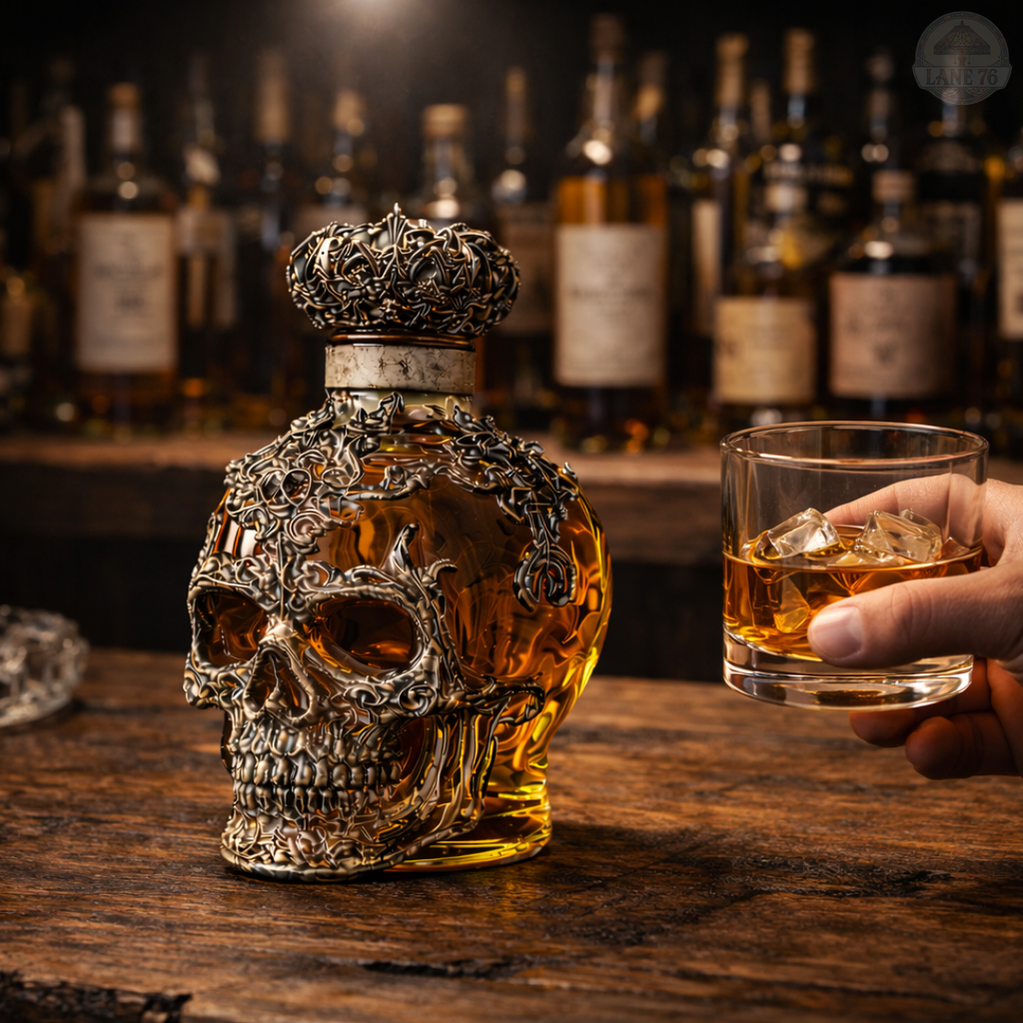 Whiskey Decanter - Skull Edition