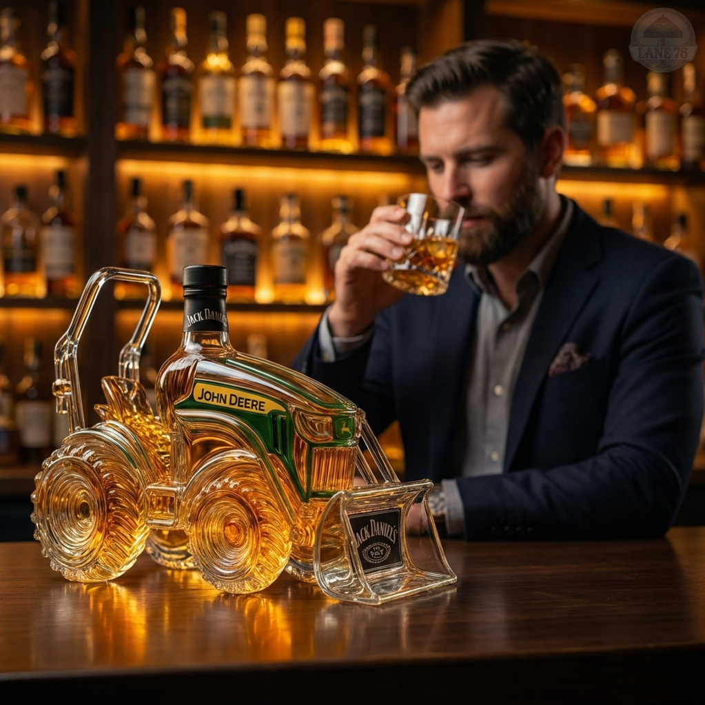 Whiskey Decanter - Tractor Edition