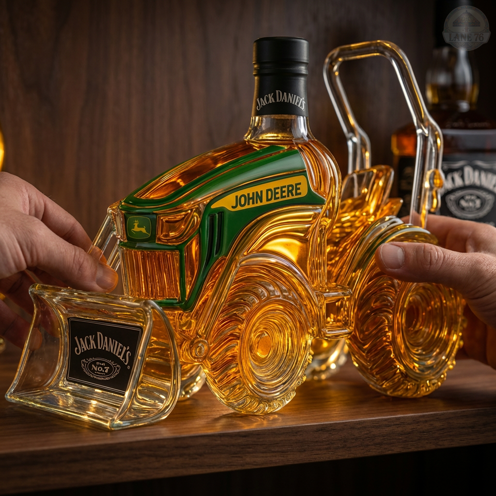 Whiskey Decanter - Tractor Edition