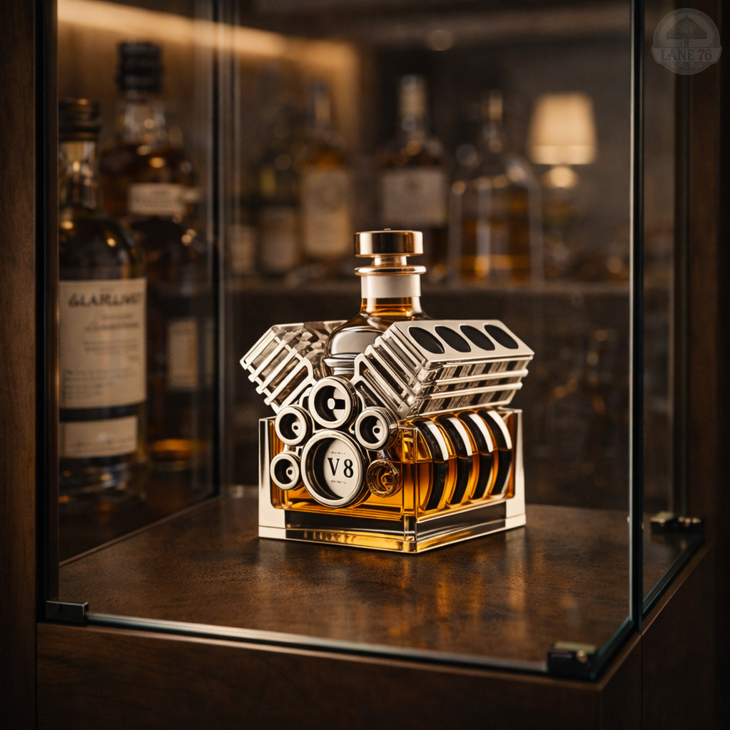 Whiskey Decanter - V8 Engine Edition