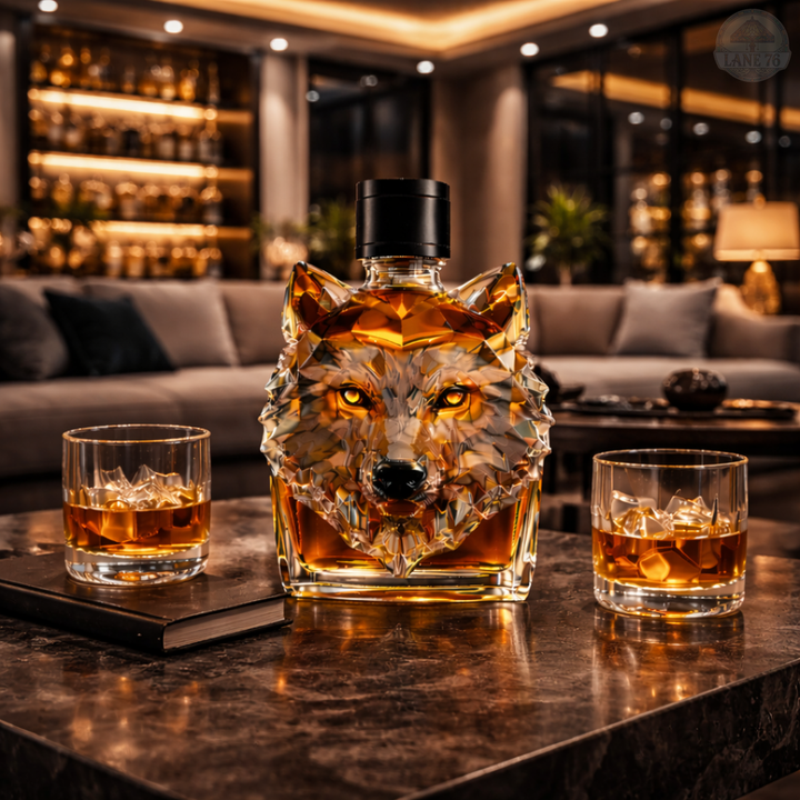 Whiskey Decanter - Wolf Edition