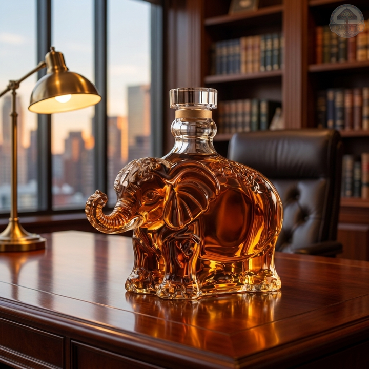Whiskey Decanter - Elephant Edition