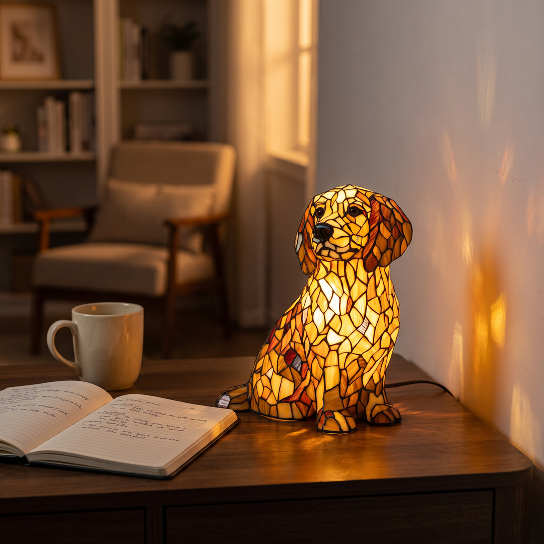 Lily the Spiritual Golden Retriever Figurine