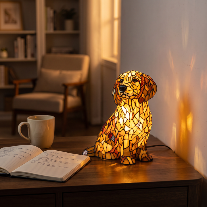 Lily the Spiritual Golden Retriever Figurine
