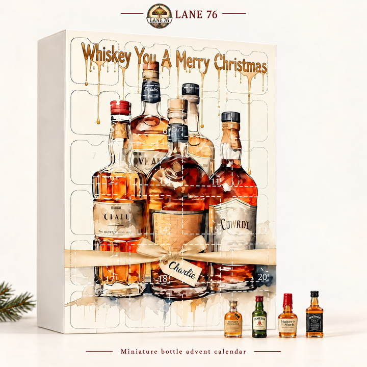 Lane 76 — miniature decorative bottle advent calendar product image