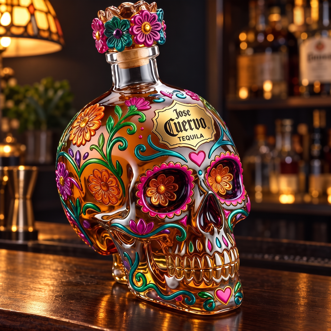 Tequila Decanter - Sugar Skull Edition