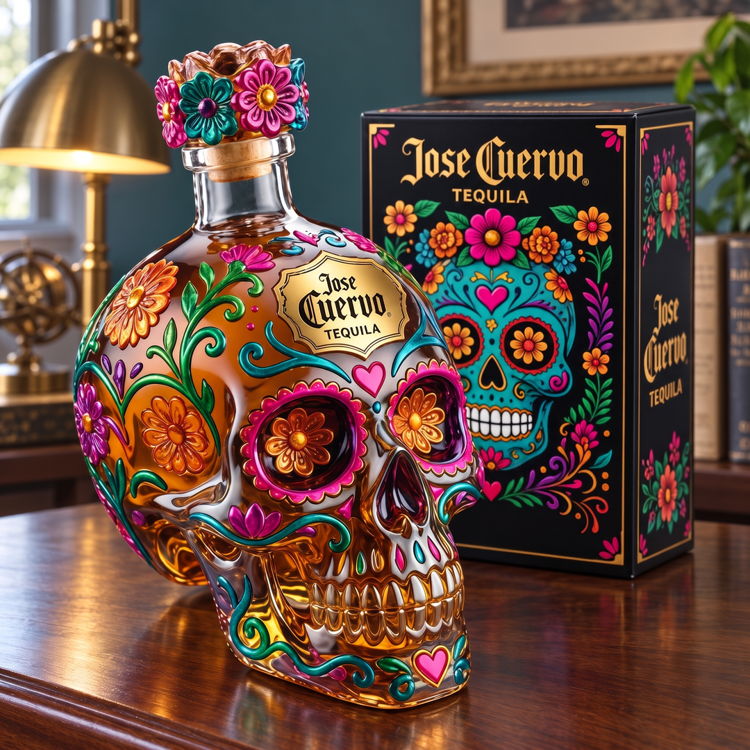 Tequila Decanter - Sugar Skull Edition
