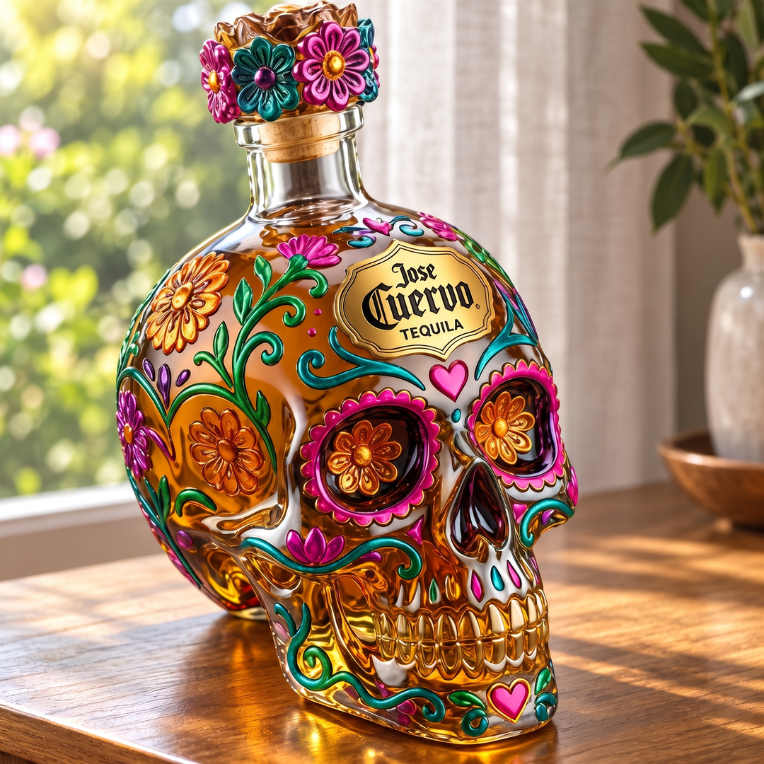 Tequila Decanter - Sugar Skull Edition