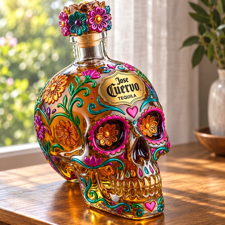 Tequila Decanter - Sugar Skull Edition
