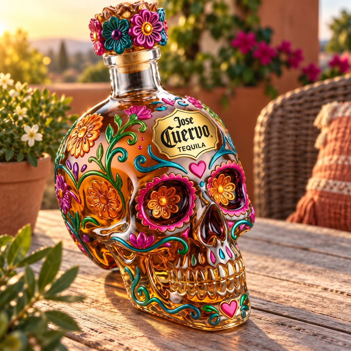 Tequila Decanter - Sugar Skull Edition