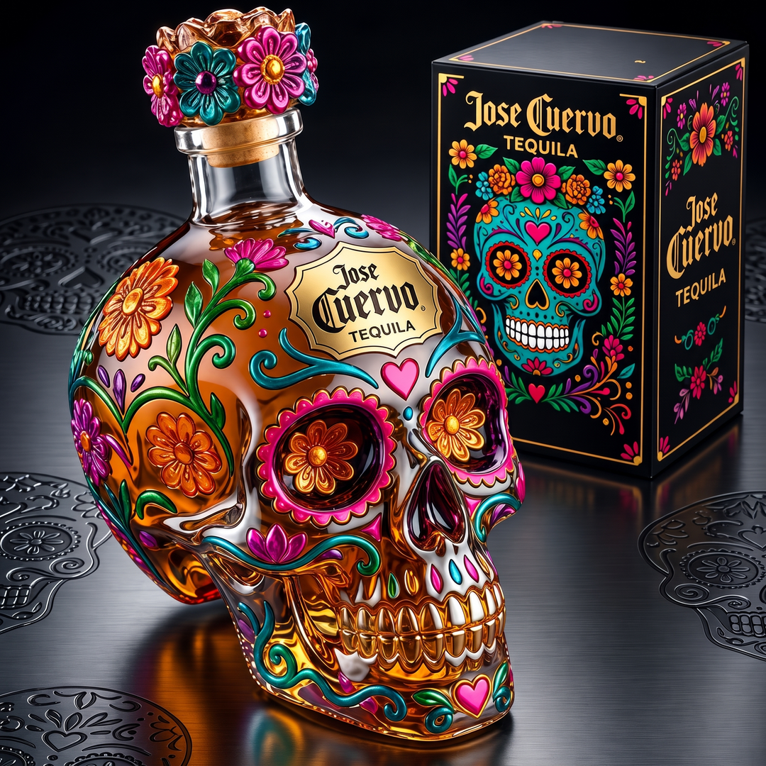 Tequila Decanter - Sugar Skull Edition