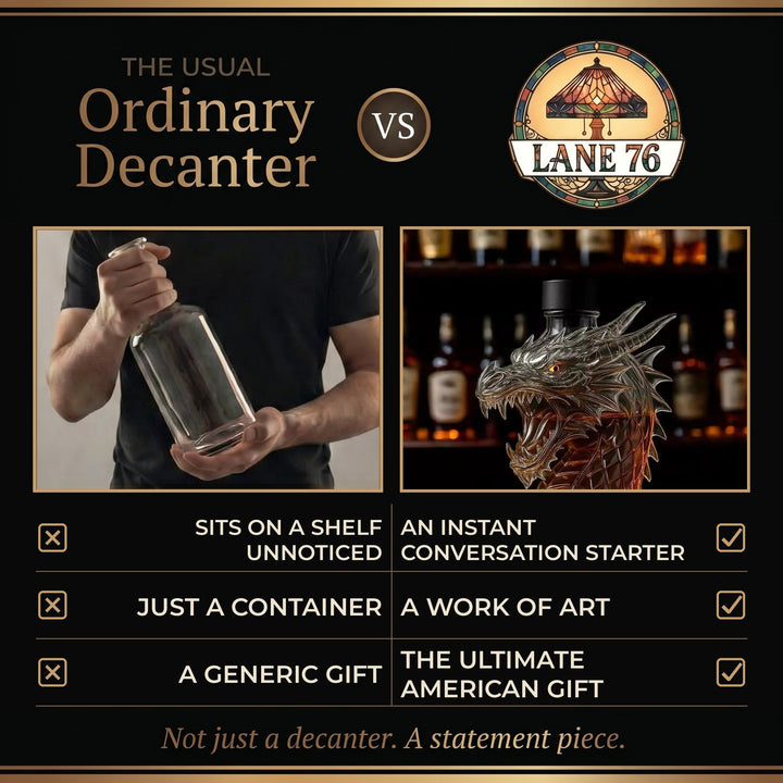Whiskey Decanter - Dragon Edition
