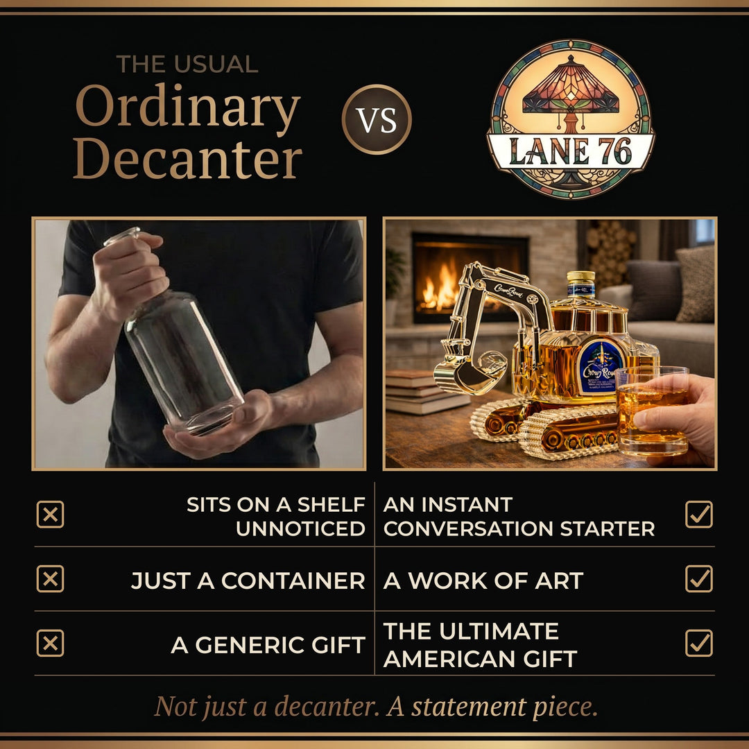 Whiskey Decanter - Excavator Edition