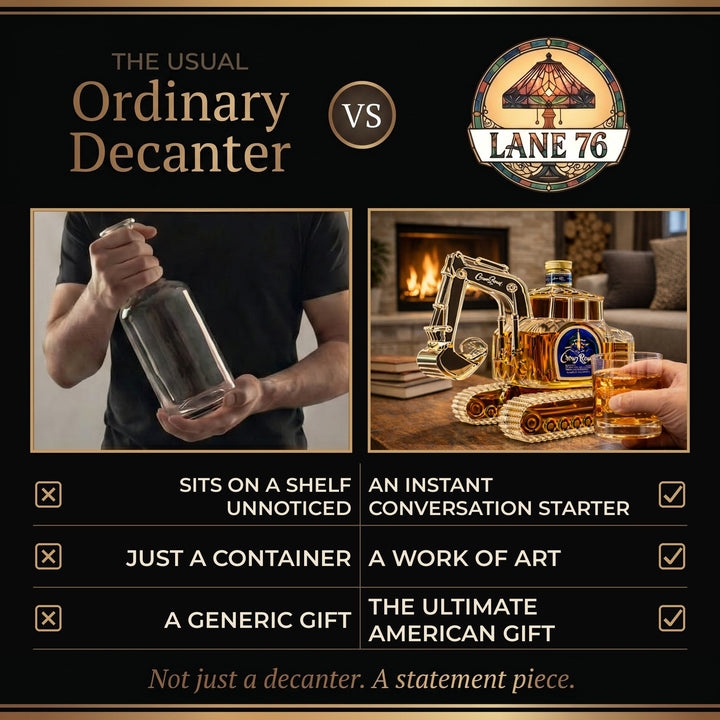 Whiskey Decanter - Excavator Edition