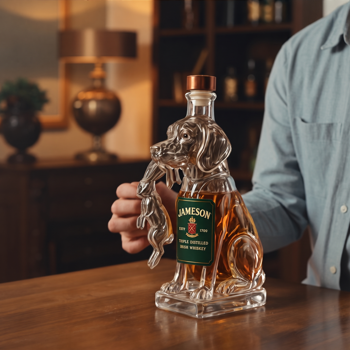 Whiskey Decanter - Hunting Dog Edition
