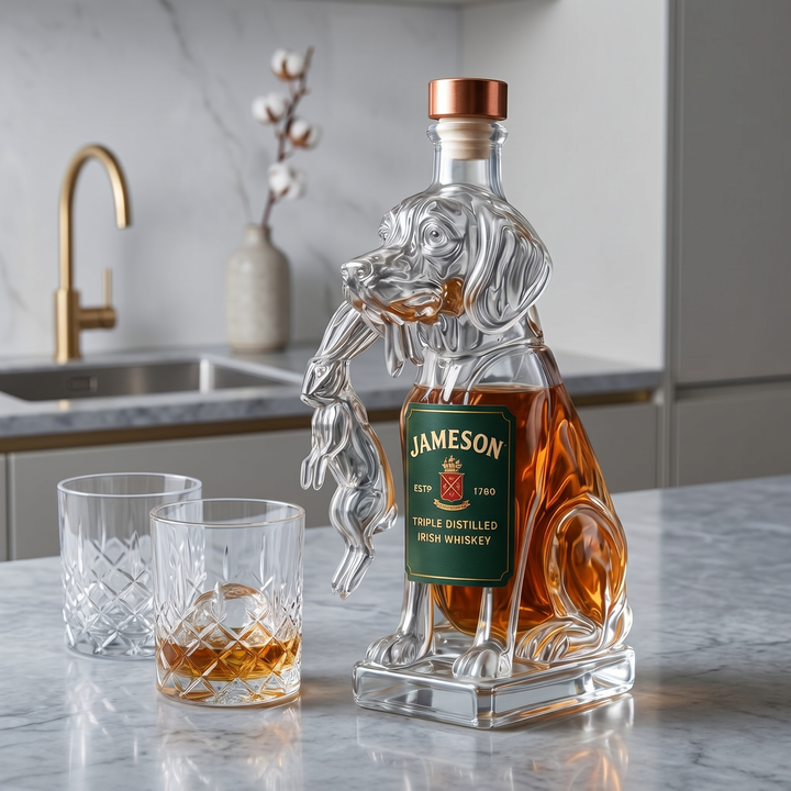 Whiskey Decanter - Hunting Dog Edition