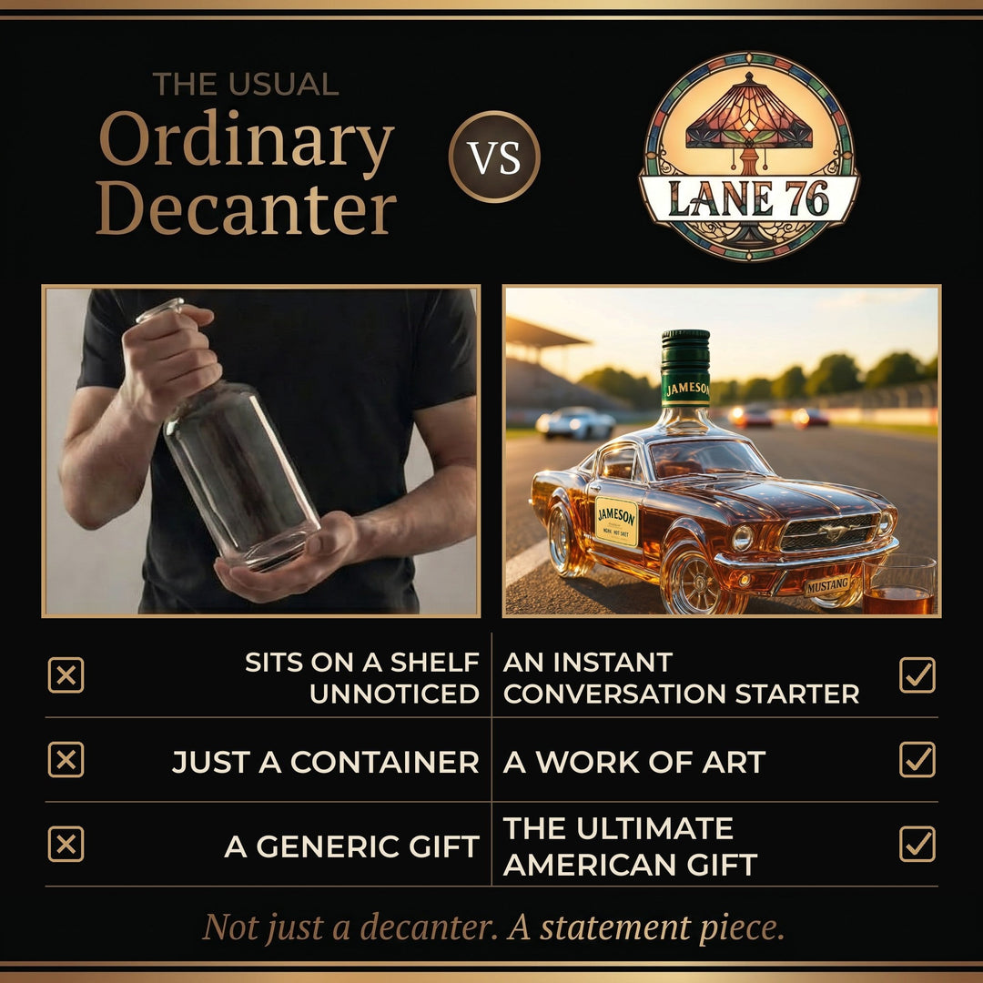 Whiskey Decanter - Mustang Edition