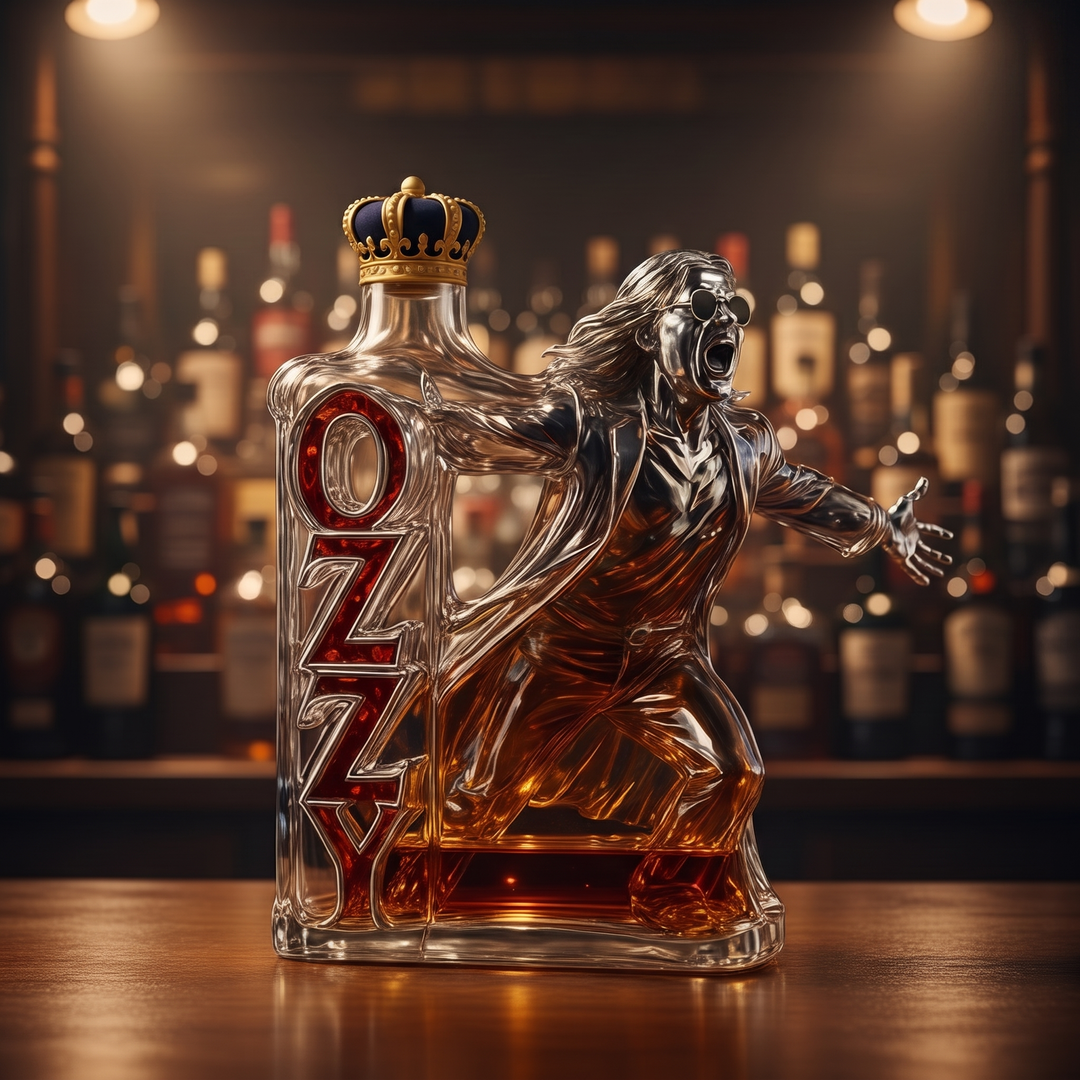 Whiskey Decanter - Ozzy Osbourne Scream Edition