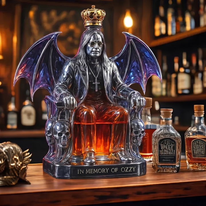 Whiskey Decanter - Ozzy Osbourne Throne Edition