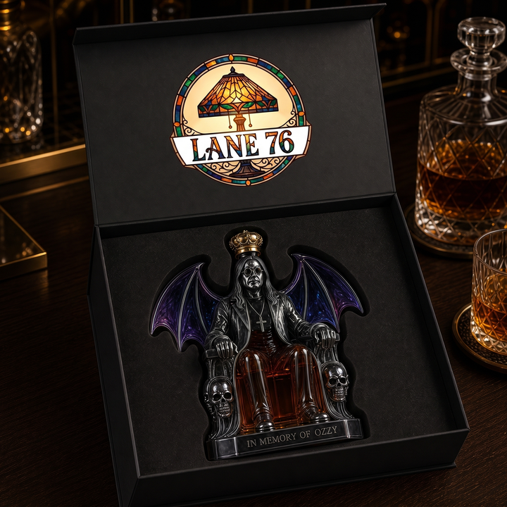 Whiskey Decanter - Ozzy Osbourne Throne Edition