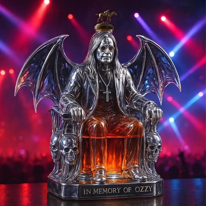 Whiskey Decanter - Ozzy Osbourne Throne Edition
