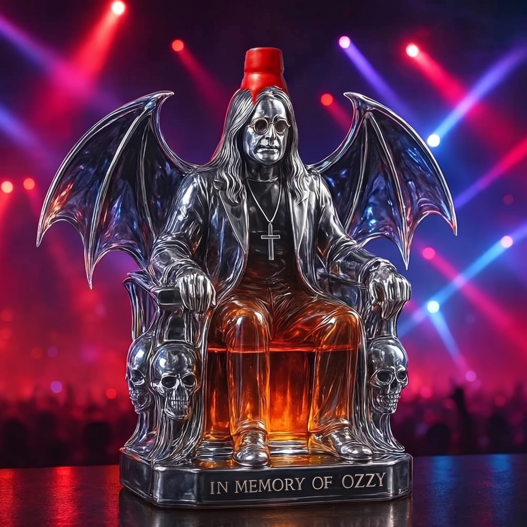 Whiskey Decanter - Ozzy Osbourne Throne Edition