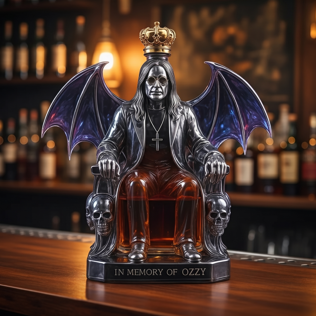 Whiskey Decanter - Ozzy Osbourne Throne Edition