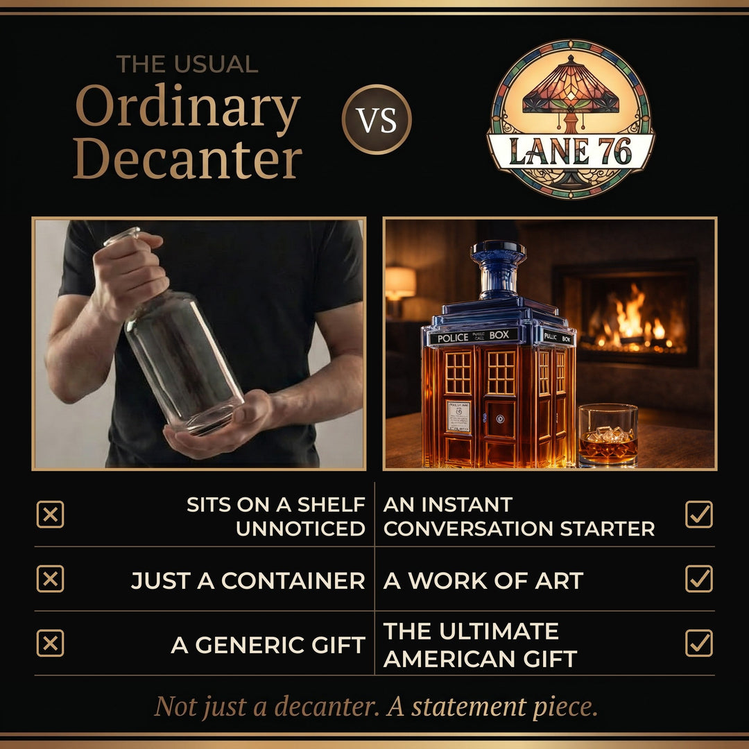 Whiskey Decanter - Police Box Edition