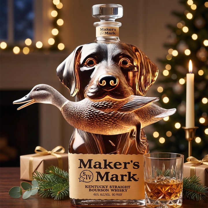 Whiskey Decanter - Retriever & Duck Edition