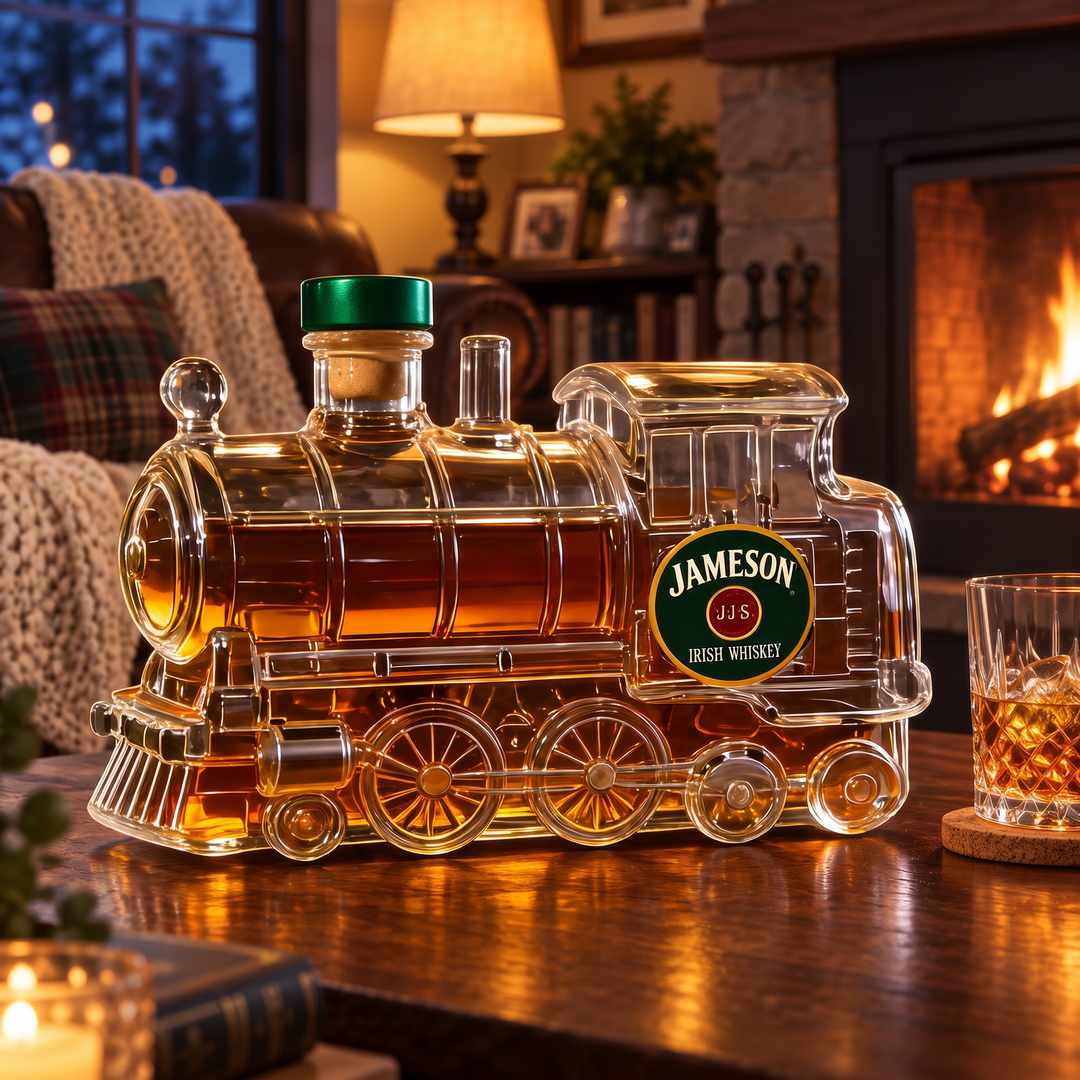 Whiskey Decanter - Steam Locomotive Edition