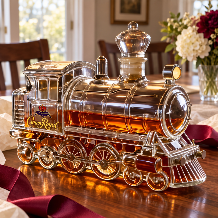 Whiskey Decanter - Steam Locomotive Edition