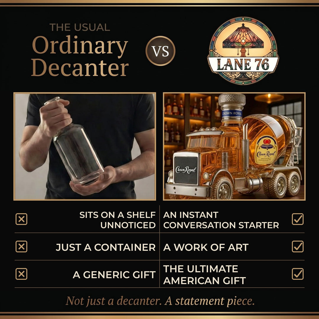 Whiskey Decanter - Truck Edition