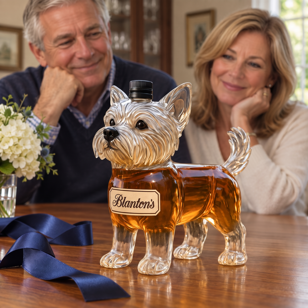 Whiskey Decanter - Yorkshire Terrier Edition