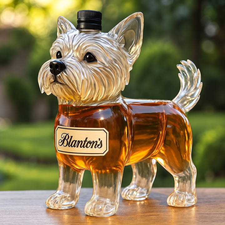 Whiskey Decanter - Yorkshire Terrier Edition